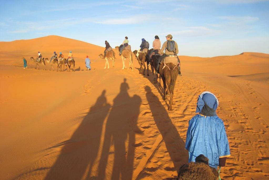 Camp Sahara Dunes Hotel M'Hamid Buitenkant foto